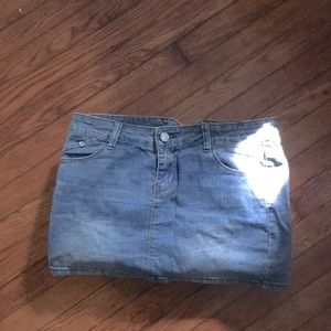 Denim skirt